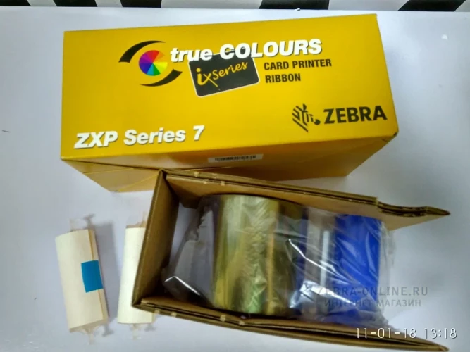 800077-742EM для Zebra ZXP7 лента полноцветная YMCKO 750 отпечатков